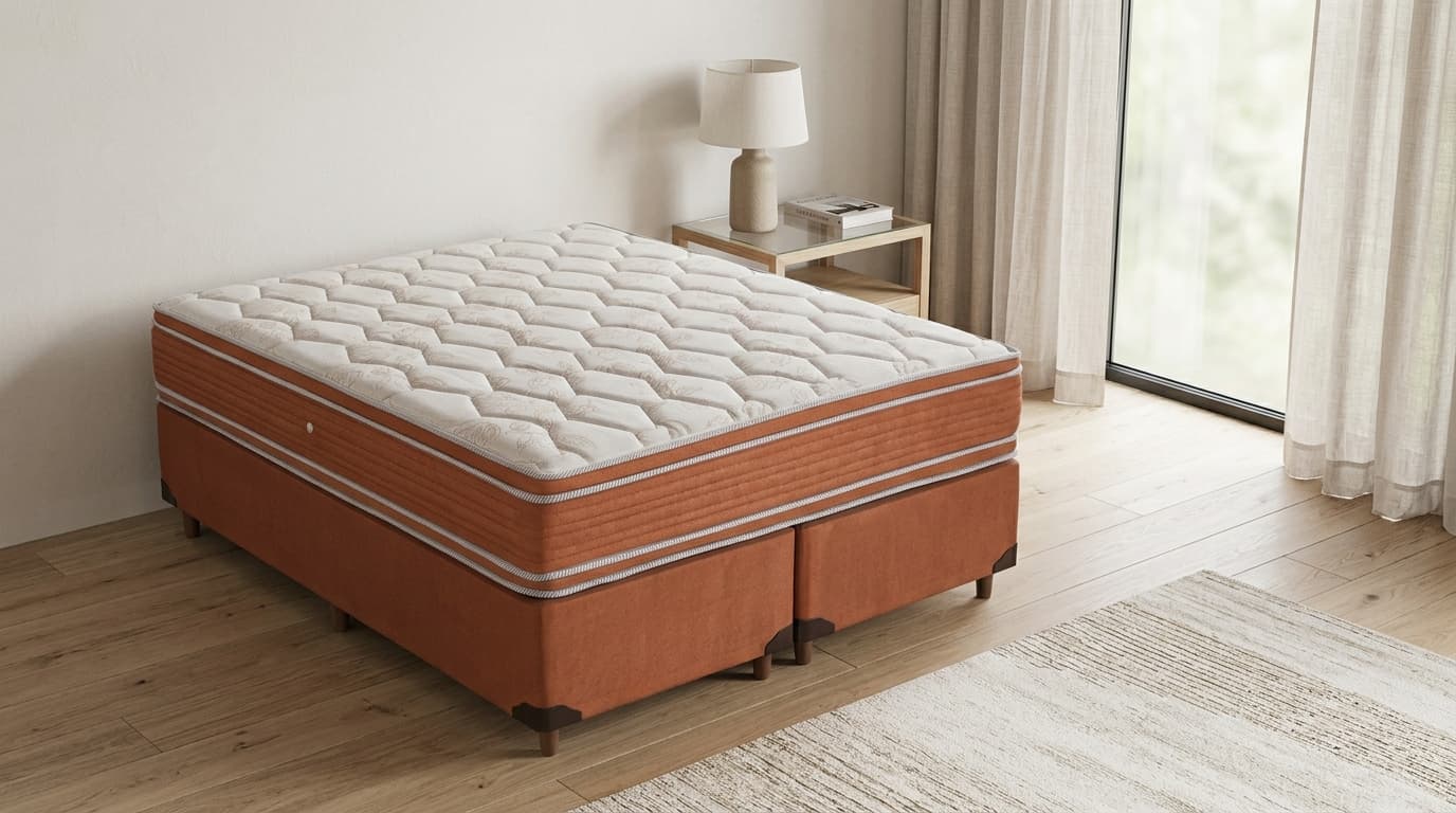 Colchão de Molas Ensacadas com Pillow Top Lotus